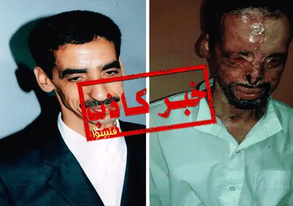 هذه الصورة لا تعود لرجل من ضحايا حريق محطة القطار في مصر، وإنما لرجل مغربي يدعى محمد لوريقي