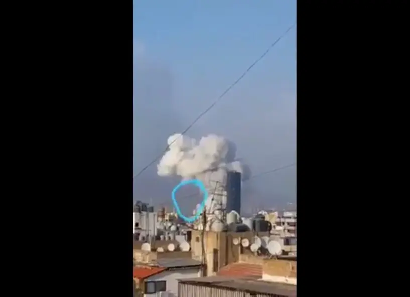 مجرد طائر وليس جسم مجهول يضرب مرفأ بيروت