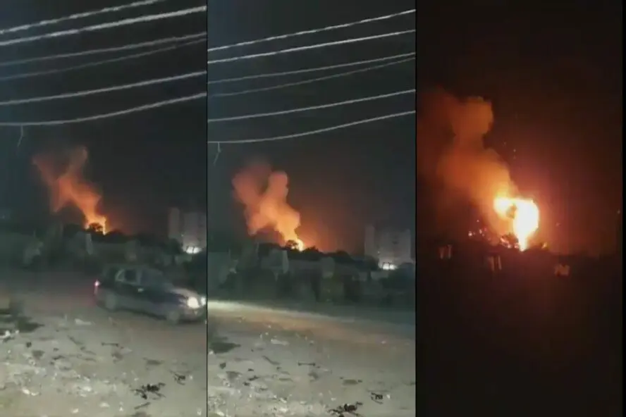 قصف مطار صنعاء