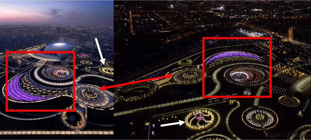 مقارنة كراسنودار من الجو