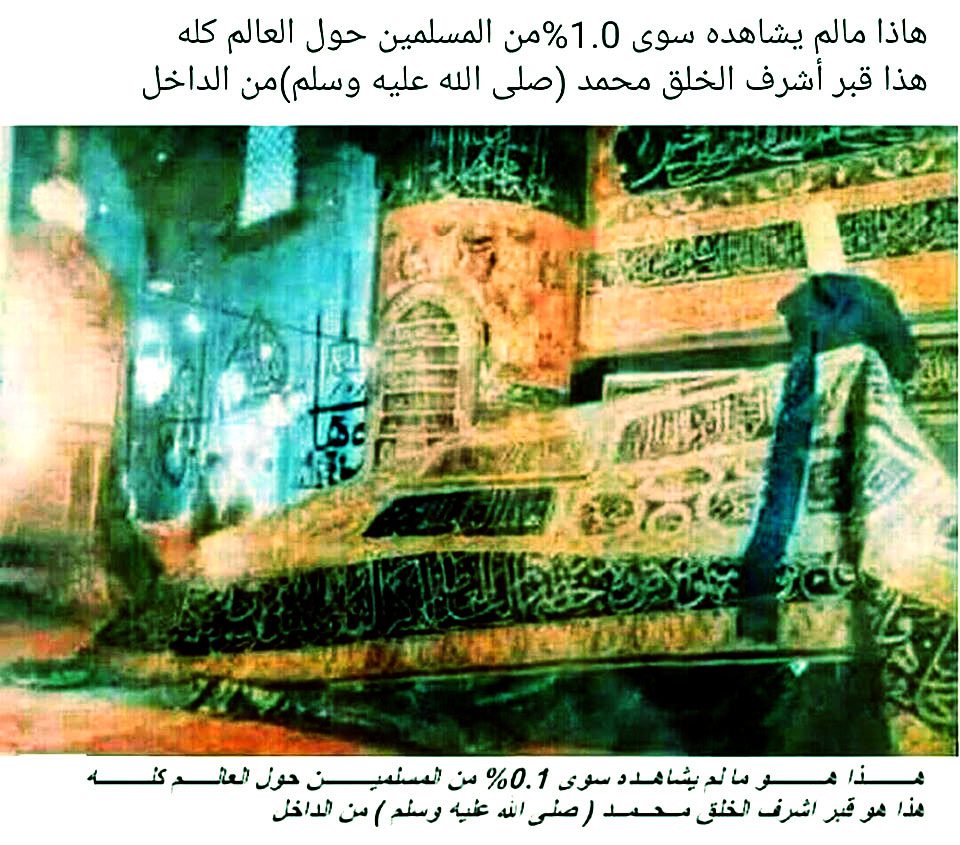 ادعاء صور قبر الرسولﷺ من الداخل