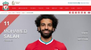 محمد صلاح من موقع ليفربول فتبينوا