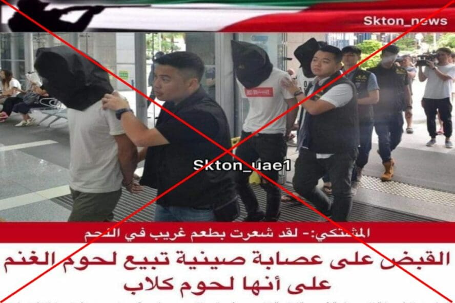 عصابة صينية القي عليها القبض بسبب الدعارة