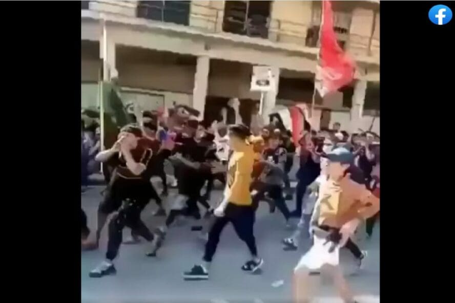 هذا المقطع قديم صور في أكتوبر 2020 وليس 25ماي 2021
