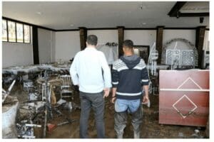 ادعاء السيول تقتحم زفاف في الفجيرة